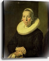 Постер Халс Франс Portrait of a woman, 1644