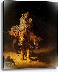 Постер Рембрандт (Rembrandt) Бегство в Египет 2