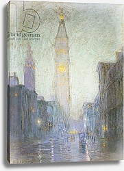 Постер Харрисон Лоуэлл Madison Avenue at Twilight, c.1911