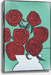 Постер Хужа Файзал (совр) Red Roses, 2016,