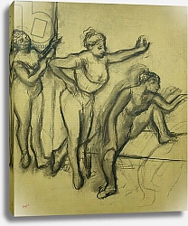 Постер Дега Эдгар (Edgar Degas) Three Dancers, c.1900