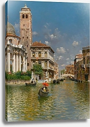 Постер Санторо Рубенс San Geremia And Palazzo Labia, Venice
