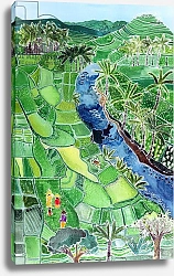 Постер Саймон Хилари (совр) River Agung, Bali, 1996
