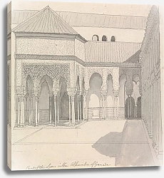 Постер Свинбурн Генри Court of the Lions in the Alhambra of Granadana
