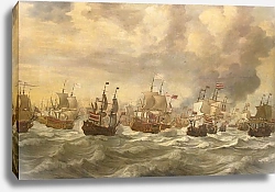 Постер Велде Виллем Старший Episode from the Four Day Battle at Sea