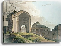 Постер Даниель Томас (грав) The Ruins of the Palace at Madurai, 1798