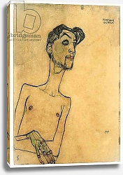 Постер Шиле Эгон (Egon Schiele) Mime van Osen, 1910 1