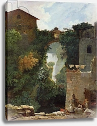 Постер Фрагонар Жан The Falls of Tivoli