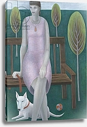 Постер Эдиналл Рут (совр) Woman in Park, 2006