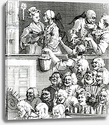 Постер Хогарт Уильям The Laughing Audience, 1733