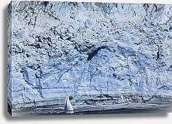 Постер Яхта у ледника