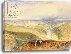 Постер Тернер Уильям (William Turner) No.0572 Richmond, Yorkshire, c.1825-28