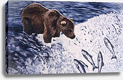 Постер Нельсон Джо (совр) Alaskan Brown Bear, 2002
