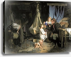 Постер Корзухин Алексей Возвращение из города. 1870