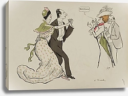 Постер Гурса Жорж A Dinard; A de Fouquières, Mme Hugues hallet, comte et comtesse Récopé
