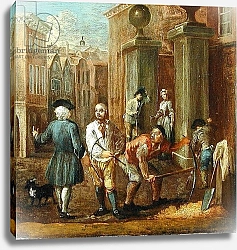 Постер Хогарт Уильям Sign for a Paviour, c.1725