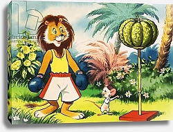 Постер Ливраджи Вирджинио (дет) Leo the Friendly Lion 40
