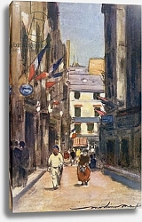 Постер Менпес Мортимер Rue de Seine