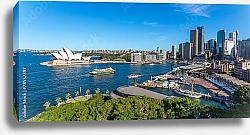 Постер Австралия, Сидней. Вид на город