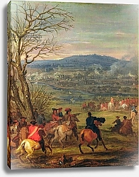 Постер Мюлен Адам Louis XIV in Battle near Mount Cassel, 11th April 1677, c.1678