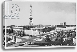 Постер Неизвестен Exhibition Halls and Broadcasting Tower, Charlottenburg, Berlin, c.1930