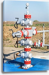Постер Добыча природного газа