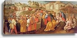 Постер Понтормо Якопо Adoration of the Magi, known as the 'Benintendi Epiphany'