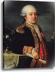 Постер Лефевр Робер Portrait of the Comte de La Couldre de La Bretonniere