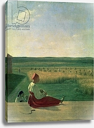 Постер Венецианов Алексей Harvesting in Summer, 1820s