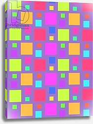 Постер Херефорд Луиза (совр) Multicoloured Squares, 2011