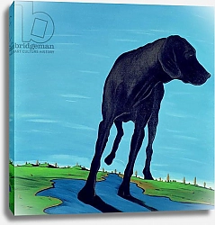 Постер Уэйс Марджори (совр) Joe's Black Dog, 2000