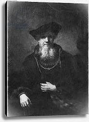 Постер Рембрандт (Rembrandt) Portrait of a rabbi