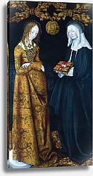 Постер Кранах Лукас Святые Кристина и Отилия
