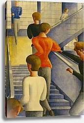 Постер Шлемер Оскар Bauhaus Stairway 2