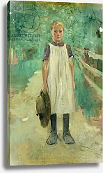 Постер Херст Томас A Farmgirl, 1895