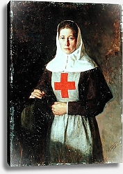 Постер Ярошенко Николай A Nurse, 1886