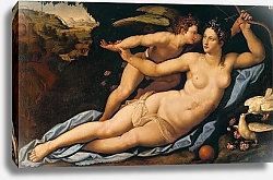 Постер Аллори Алессандро Venus and Cupid