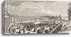 Постер Школа: Французская Le Grand Trianon, Versailles, 18th century, 'XVIII Siecle Institutions, Usages et Costumes', 1875