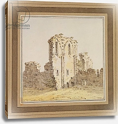 Постер Фридрих Каспар (Caspar David Friedrich) Monastery Ruins, c.1806
