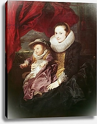 Постер Дик Энтони Portrait of a Woman and Child