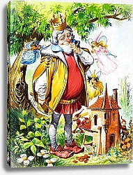 Постер Ортиз Хосе (дет) Kings with Fairies