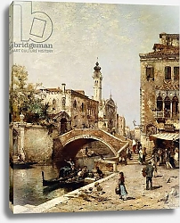 Постер Ютенбергер Франц Santa Catarina Canal, Venice,