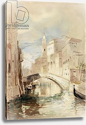 Постер Холланд Джеймс The Merchant of Venice on the Rialto Bridge