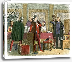 Постер Дойл Джеймс Richard orders the arrest of Hastings