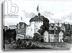 Постер Школа: Английская, 17в. The Globe Theatre on the Bankside as it appeared in the reign of James I 1672