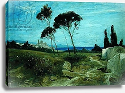 Постер Спектер Ханс Landscape at Nettuno, 1887