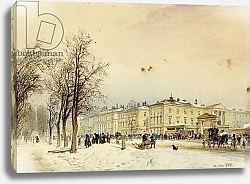 Постер Альт Рудольф The North Station, Vienna; Der Nordbahnhof, Wien, 1852