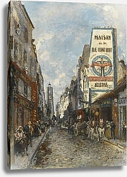 Постер Джонкинд Йохан La Rue Saint-Jacques, Paris