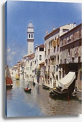Постер Санторо Рубенс Venetian Canal
