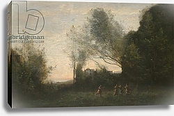 Постер Коро Жан (Jean-Baptiste Corot) The Dance of the Nymphs, 1865-70